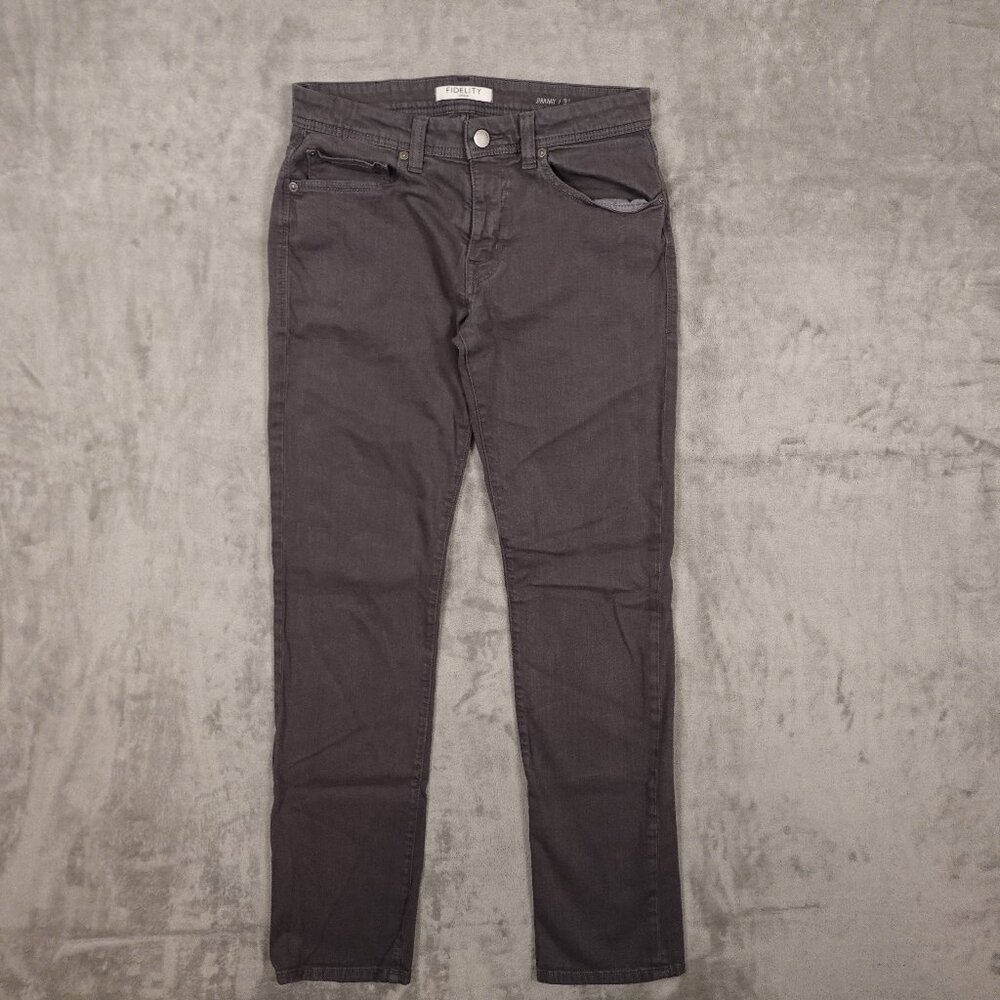 Fidelity‎ jeans Jimmy slim fit men's 31 gray